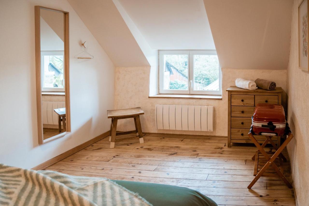 Cottage Breton - Gite De Charme En Centre Finistere Plonevez-du-Faou Luaran gambar