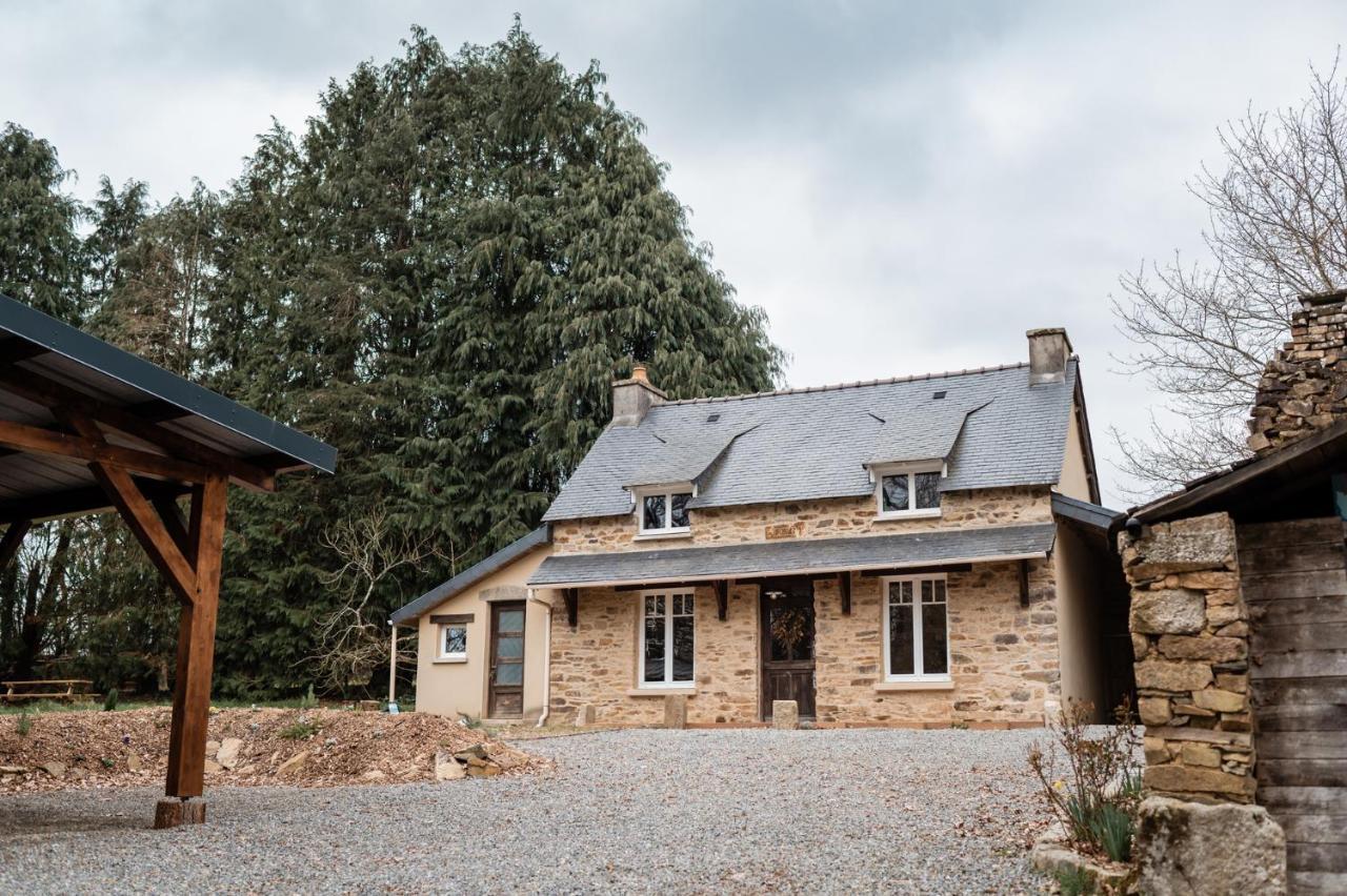 Cottage Breton - Gite De Charme En Centre Finistere Plonevez-du-Faou Luaran gambar